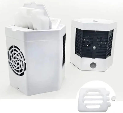 Mini Air Cooler White ABS Portable Cooling 3cm