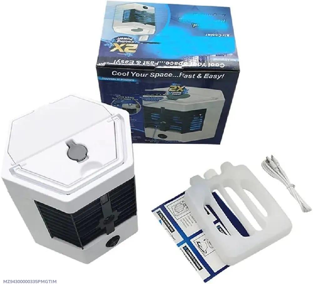 Mini Air Cooler White ABS Portable Cooling 3cm